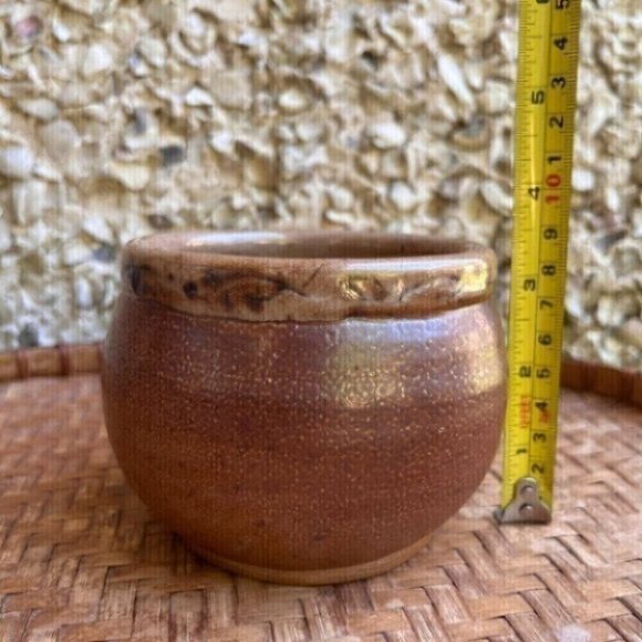 Studio pottery Handmade small pottery vase bowl jar OOAK - Picture 6 of 8